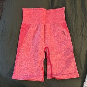 High Waist Pink Women's Shorts